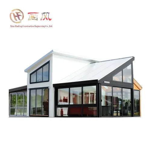 Vit stående söm i metalltak